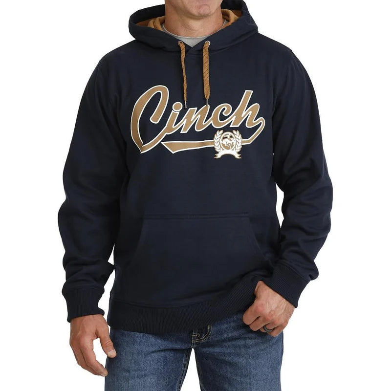 Cinch Logo Hoodie In Navy (Men's)