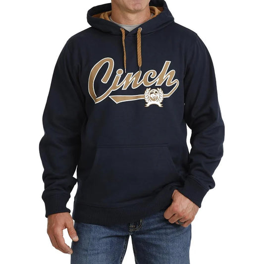 Cinch Logo Hoodie In Navy (Men's)
