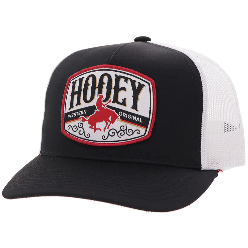 Hooey - "Salado" Hat in Black and White (Youth)