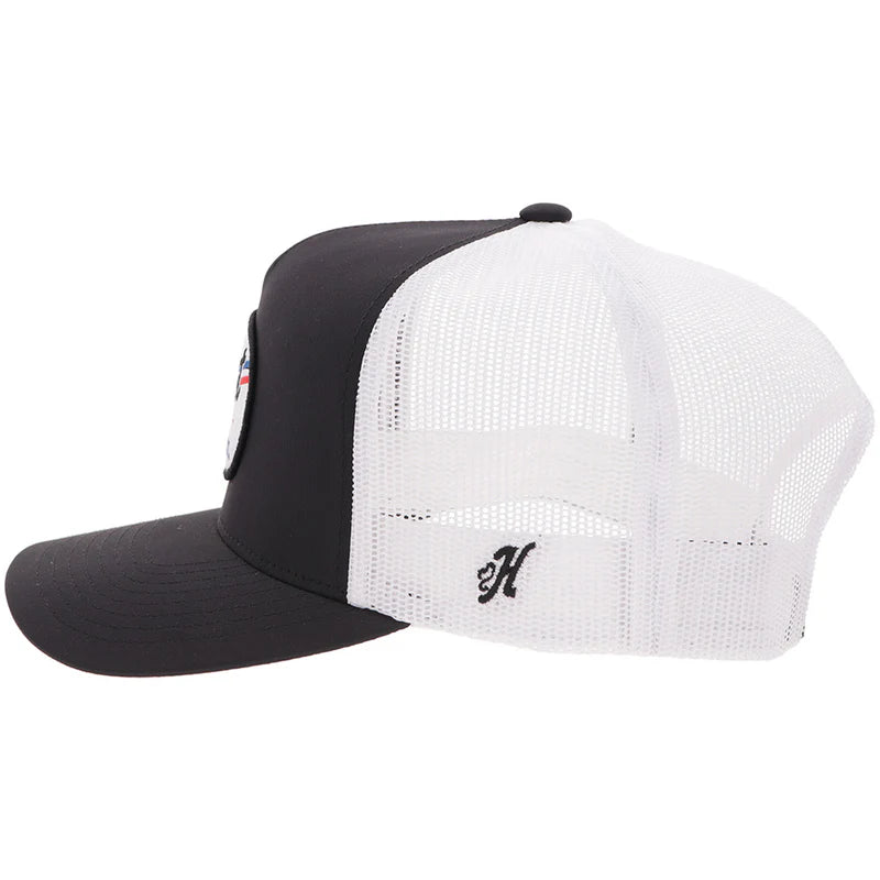 Hooey - "Pabst Blue Ribbon" Hat Black/White