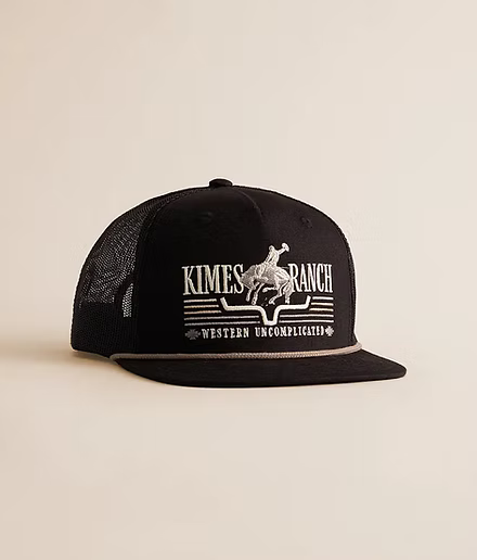 Kimes Ranch Asidero Trucker Hat in Black