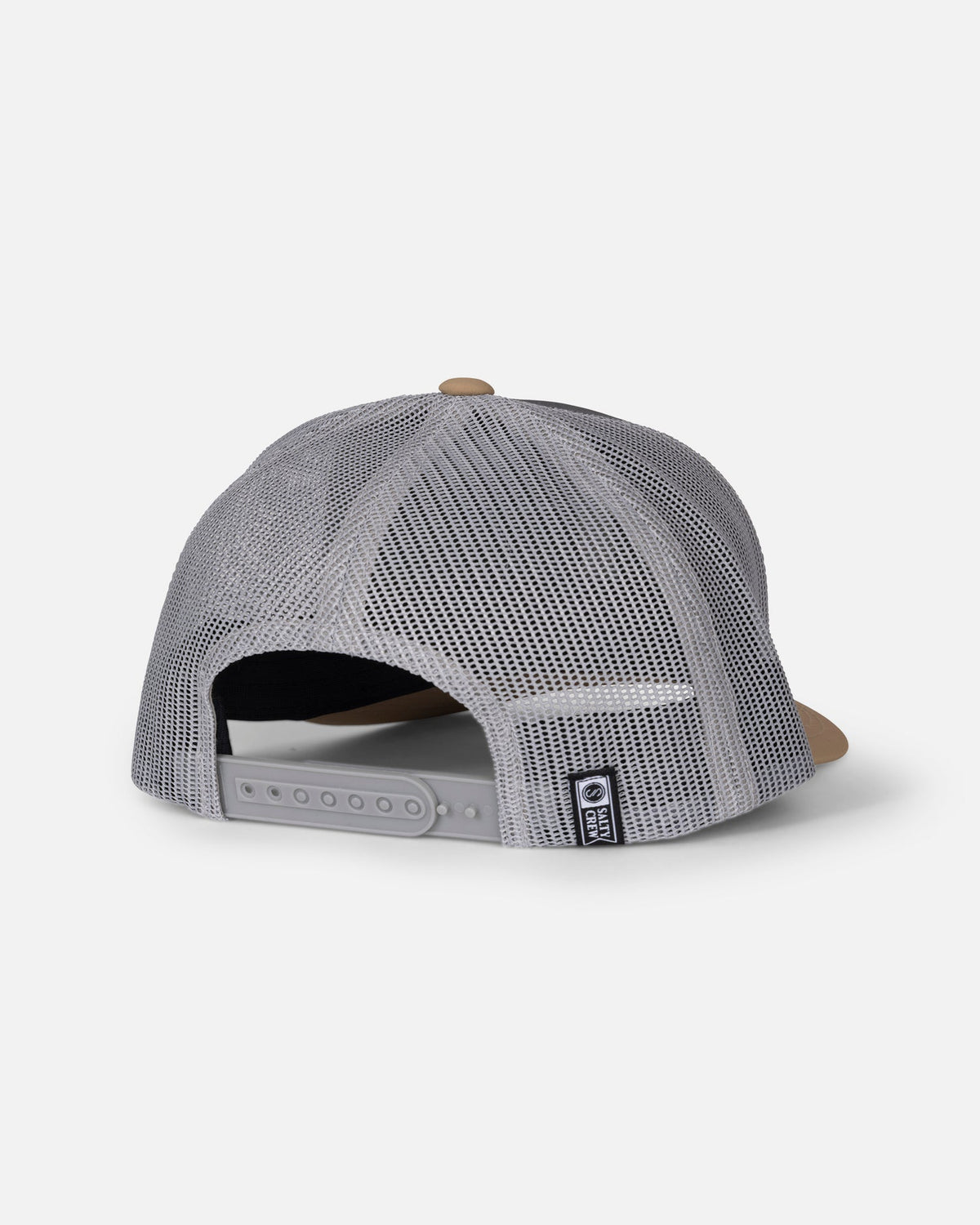 Salty Crew Pinnacle 2 Retro Trucker Hat in Grey/Tan
