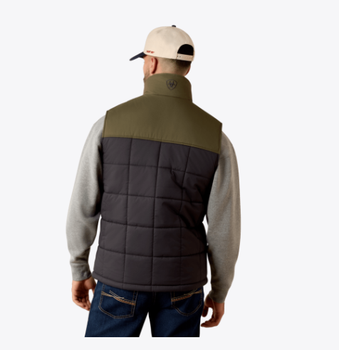 Ariat Crius Insulated Vest in Phantom/Grape Leaf (Men's)