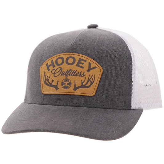 Hooey - Outfitters Hat in Grey and White