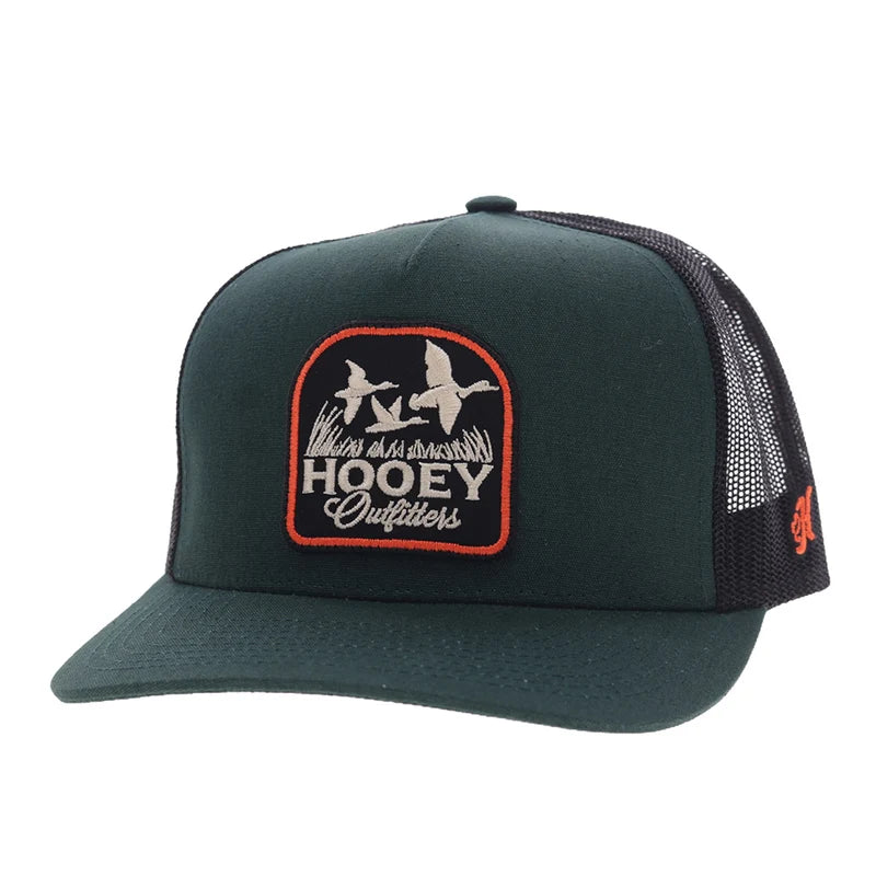 Hooey - Outfitters Decoy Hat in Green/Black