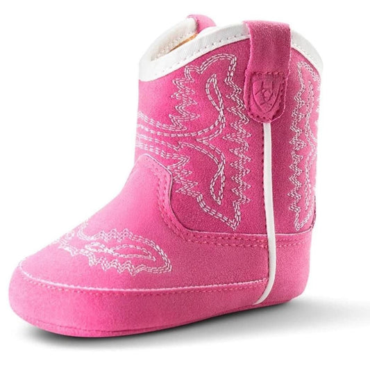 Ariat Lil' Stompers Casanova Infant Cowboy Boot in Pink (Girl's)