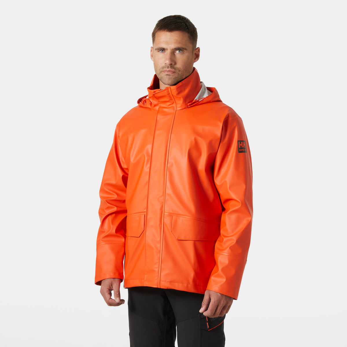 Helly Hansen - Gale Waterproof Rain Jacket in Orange