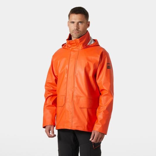 Helly Hansen - Gale Waterproof Rain Jacket in Orange