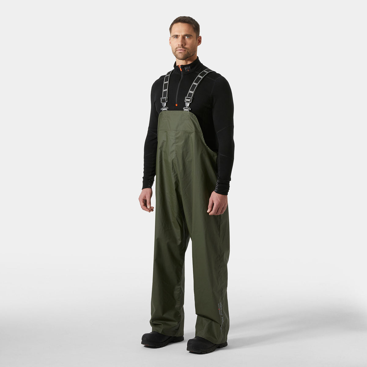 Helly Hansen - Gale Bib Rain Pant in Army Green