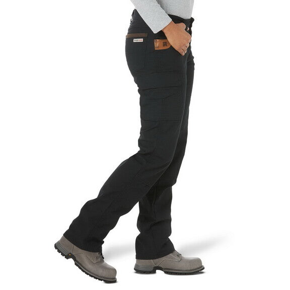 Wrangler Riggs Work Wear - Ranger Slim Fit in Black (Women's)