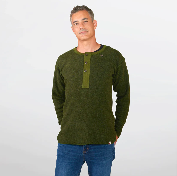 Stanfield's Henley Alpine Green