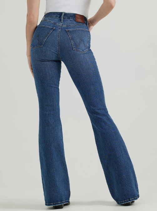 Wrangler Bespoke High Rise Flare Jean (Women's)