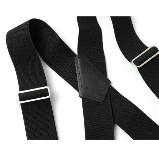 Big Bill Clip-On Suspenders, Black