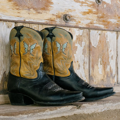Hyer - Nanette Western Boot in Black (Women's)