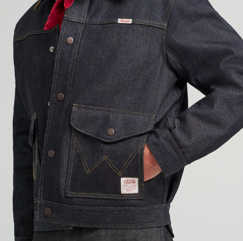 Filson® x Wrangler® -Two Tone Denim Work Jacket (Men's)