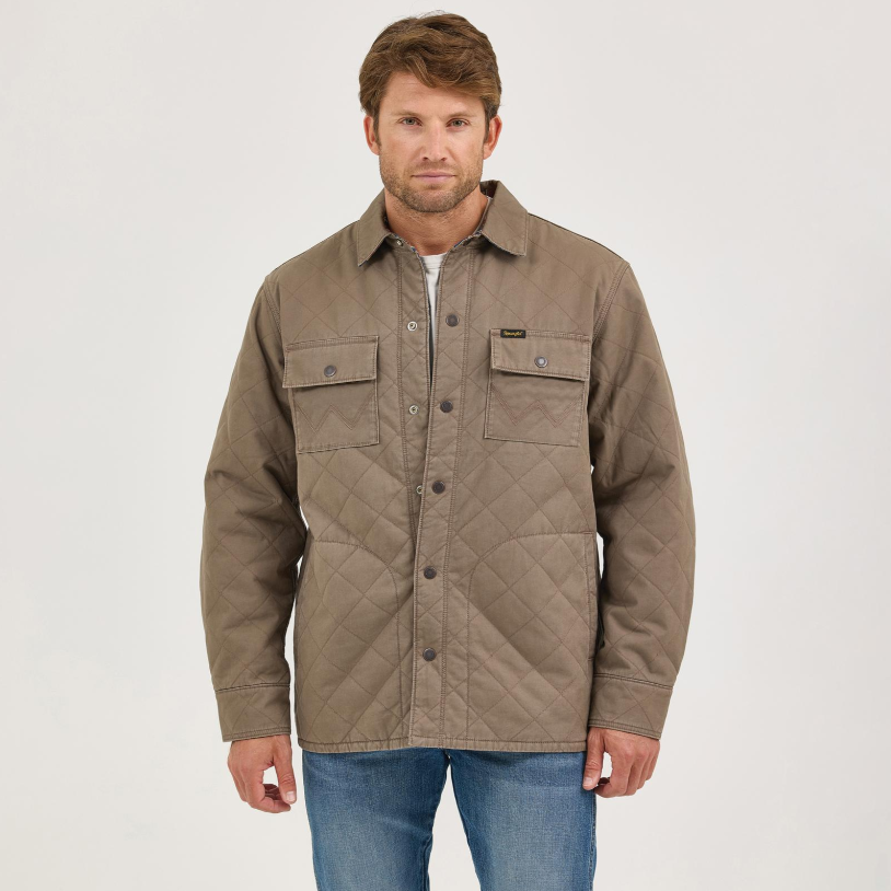 Wrangler Western Reversible Quilted Shirt Jacket (Men's)