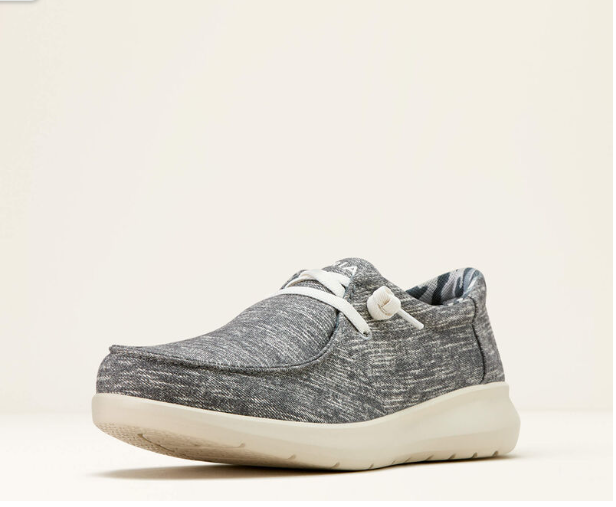 Ariat Hilo Shoe - Washed Grey Denim (Men's)