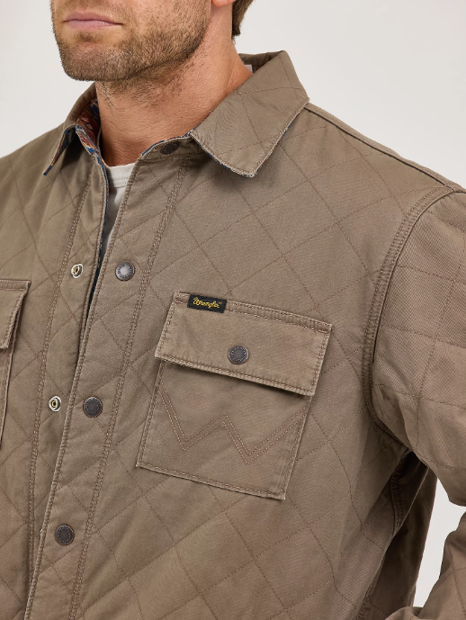 Wrangler Western Reversible Quilted Shirt Jacket (Men's)