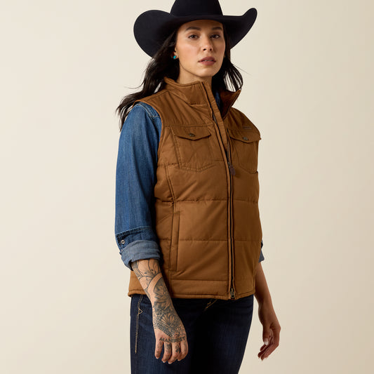 Ariat Grizzly Quilted Vest in Dachshund (Women's)
