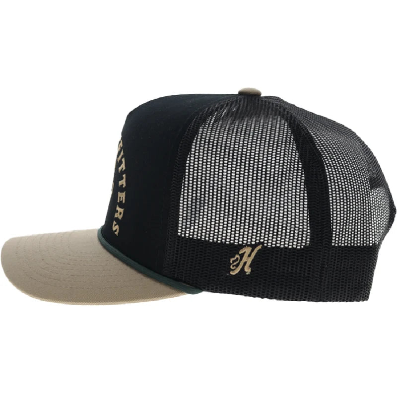 Hooey - Outfitters Shed Trucker Hat in Black/Tan
