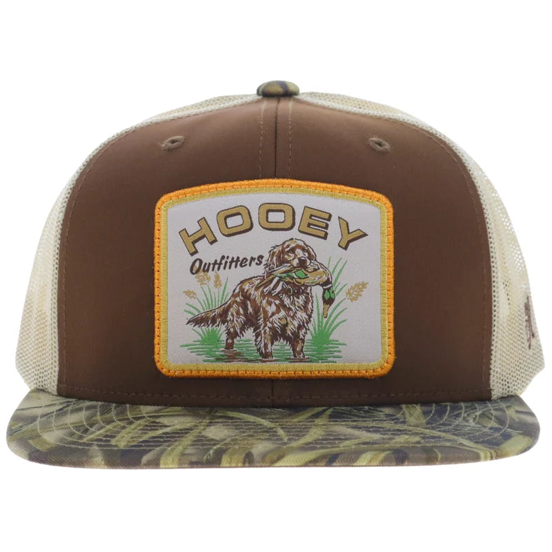 Hooey - Outfitters Retriever Trucker Snapback Hat in Brown/Realtree Camo