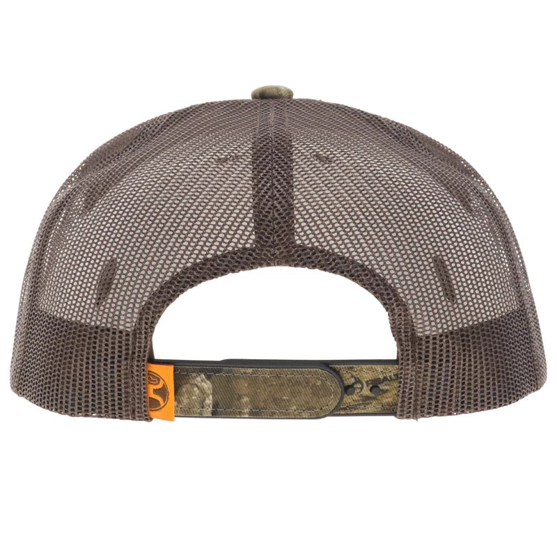 Hooey - Outfitters Backcountry Trucker Snapback Hat in Realtree Camo/Brown