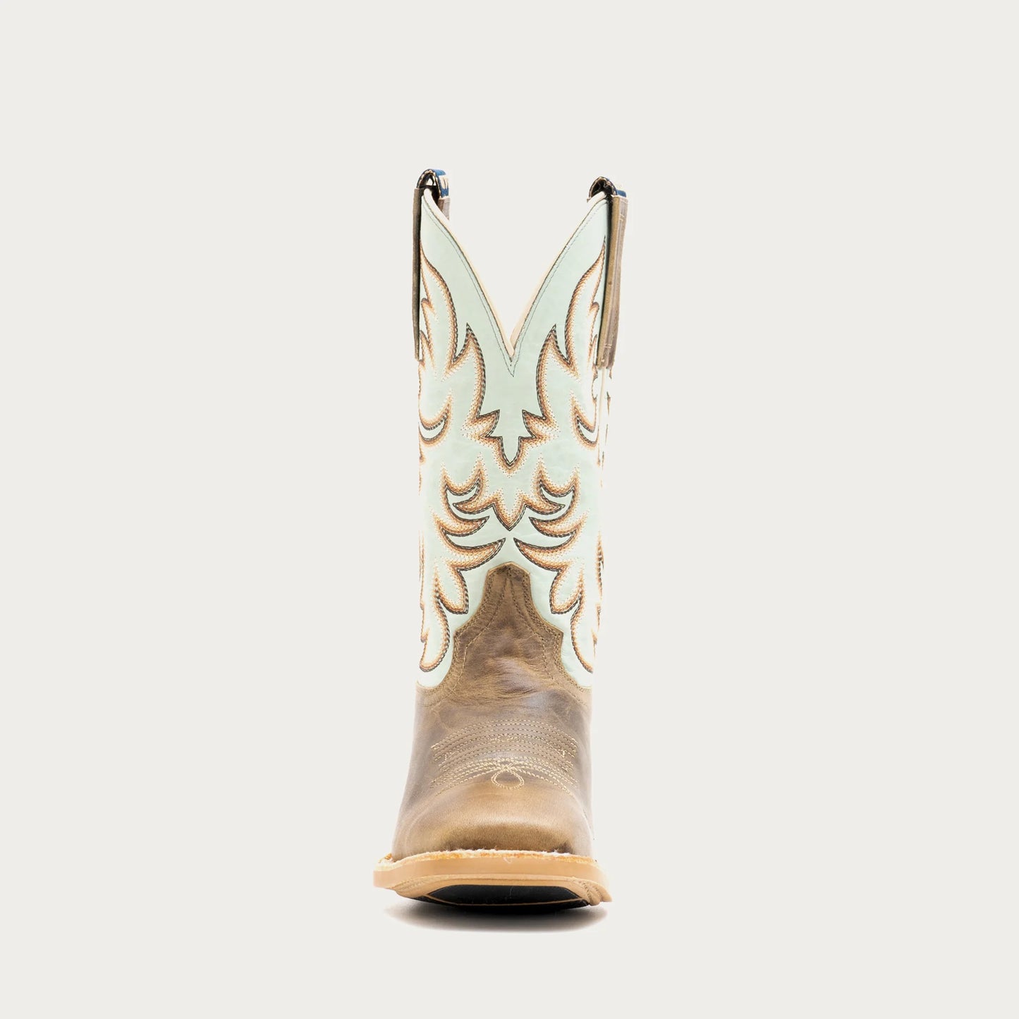 Hyer - Topeka Western Boots in Brown/White (Women's)