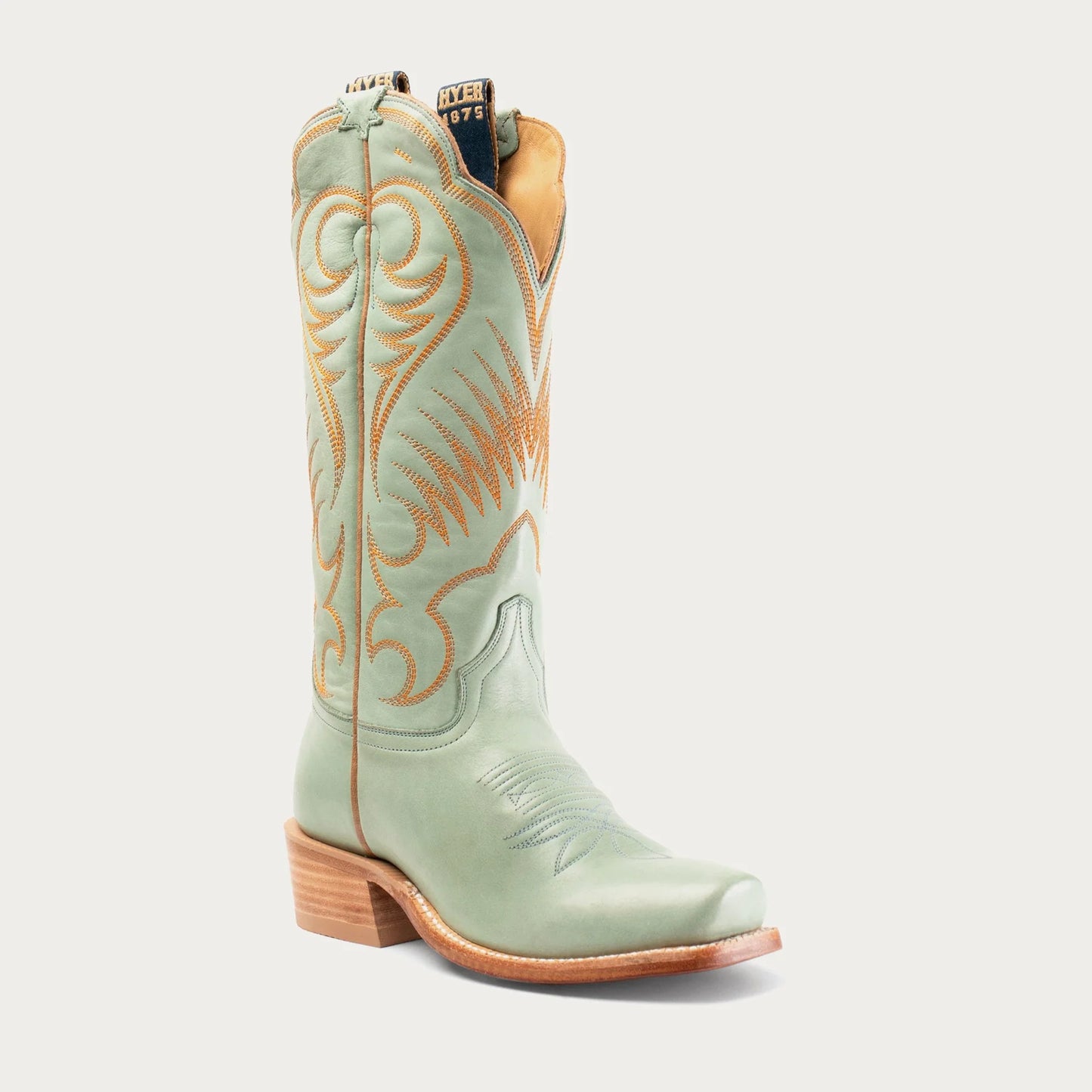 Hyer - Leawood Western Boot in Robin's Egg (Women's)
