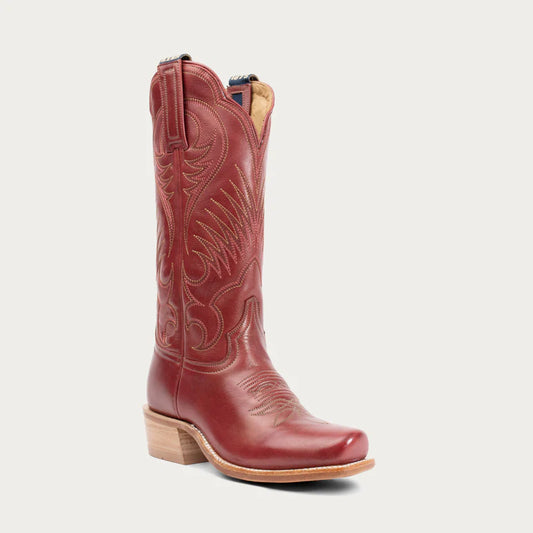Hyer - Leawood Western Boot in Red/Red (Women's)