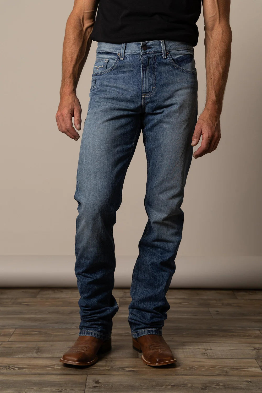 Kimes Ranch James - Mid-Wash - Premium Straight Fit  (Men's)