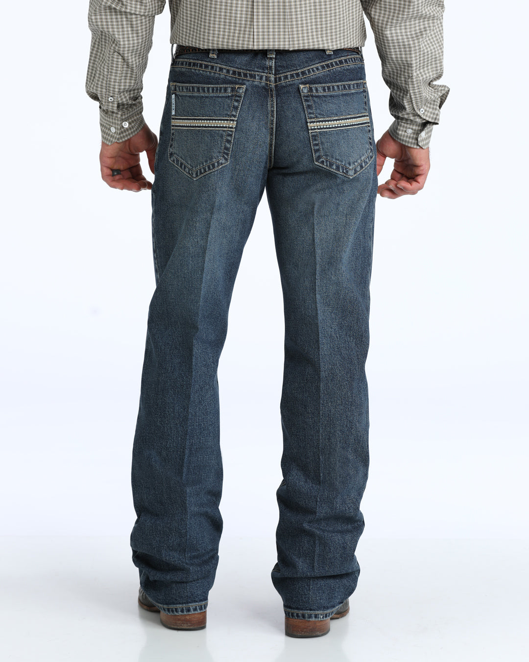 Cinch White Label Relaxed Mid Rise Straight Leg in Dark Stone (Men's)