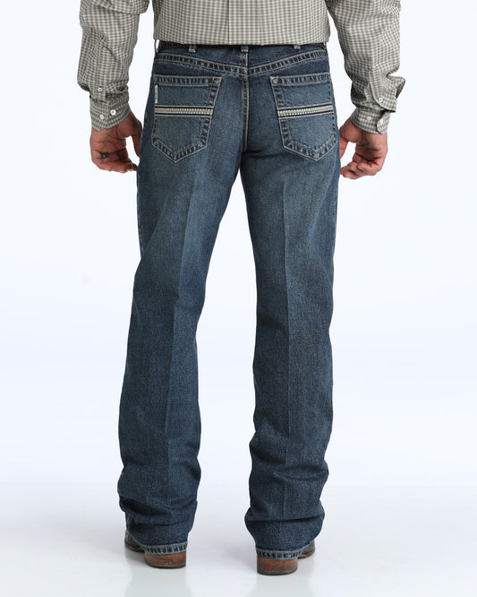 Cinch White Label Relaxed Mid Rise Straight Leg in Dark Stone (Men's)
