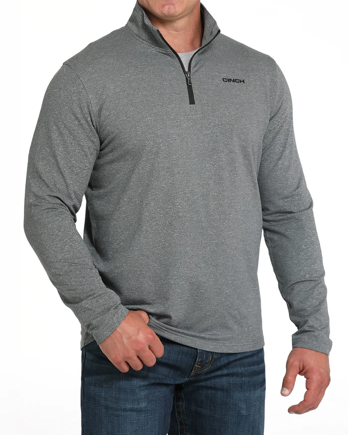 Cinch Arenaflex 1/4 Zip Pullover in Grey (Men's)