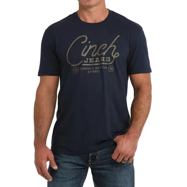 Cinch Authentic Western Apparel T-Shirt in Navy (Men's)