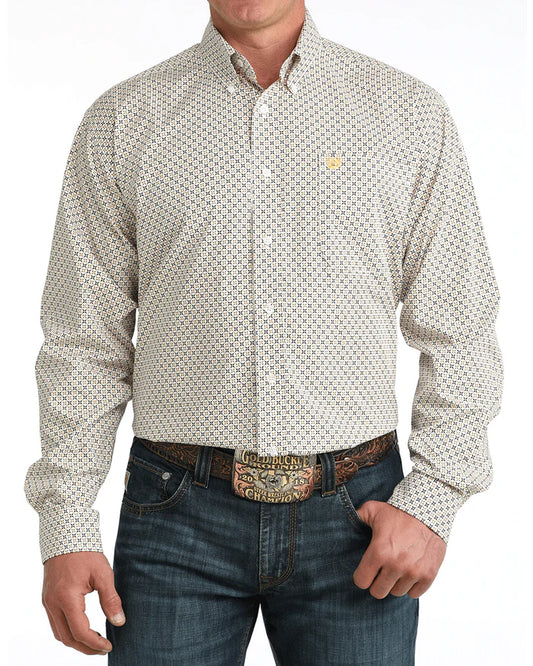 Cinch Classic Fit Button Up in White (Men's)