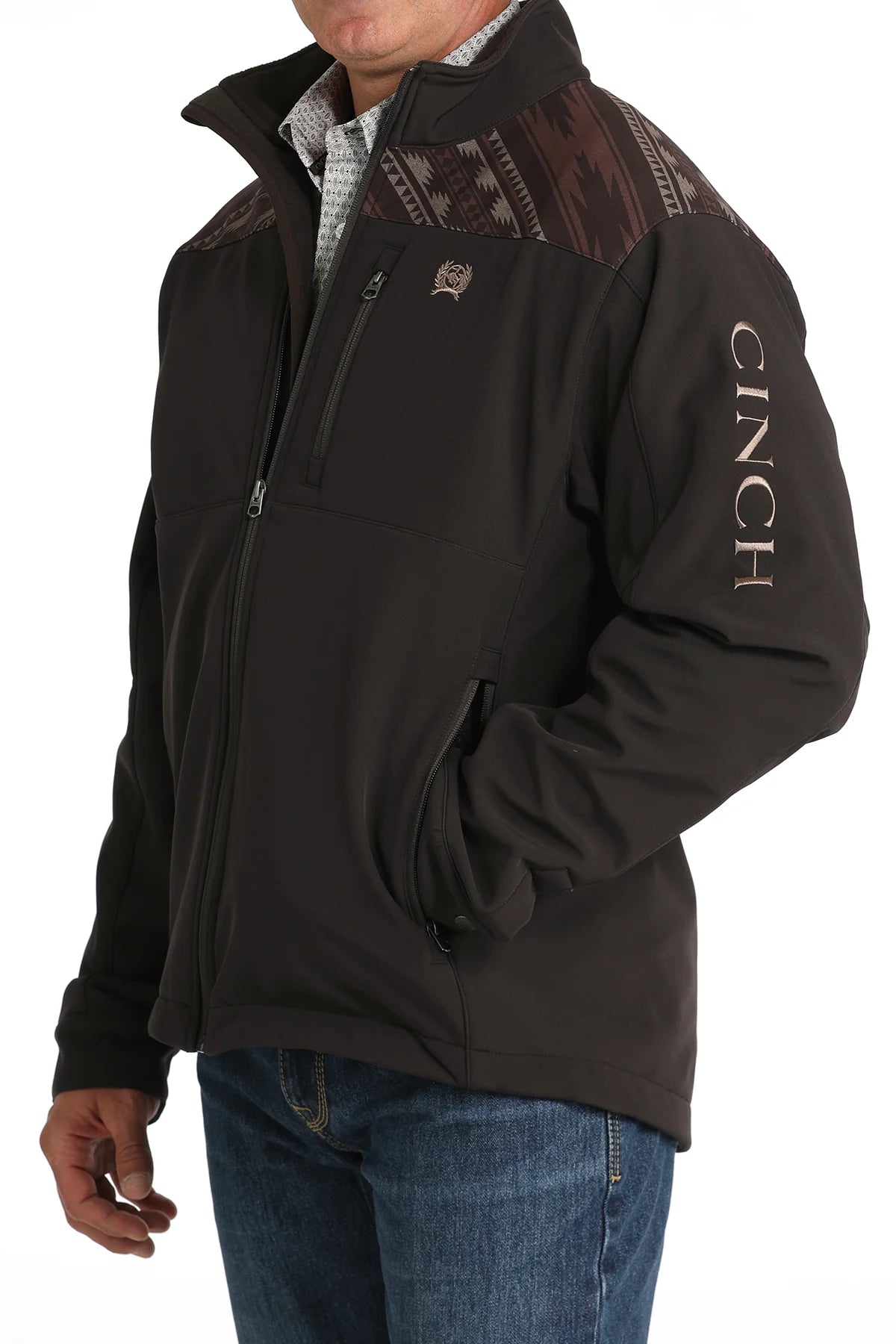 Cinch Bonded Jacket in Brown (Men's)
