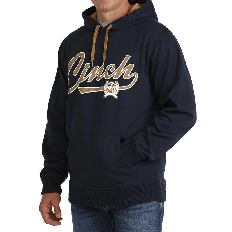 Cinch Logo Hoodie In Navy (Men's)