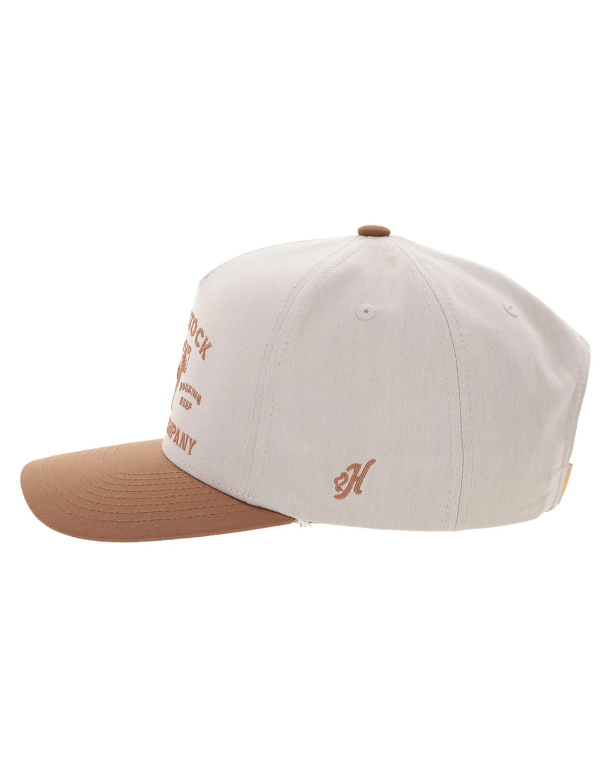 Hooey - Rank Stock Tan/Brown 5-Panel Trucker Hat