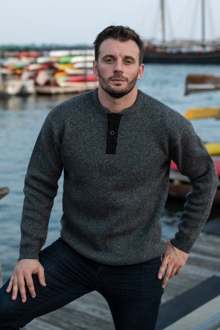 Rawman & Co - Grey Henley