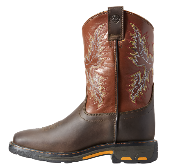 Ariat WorkHog Wide Square Toe Boot (Youth)