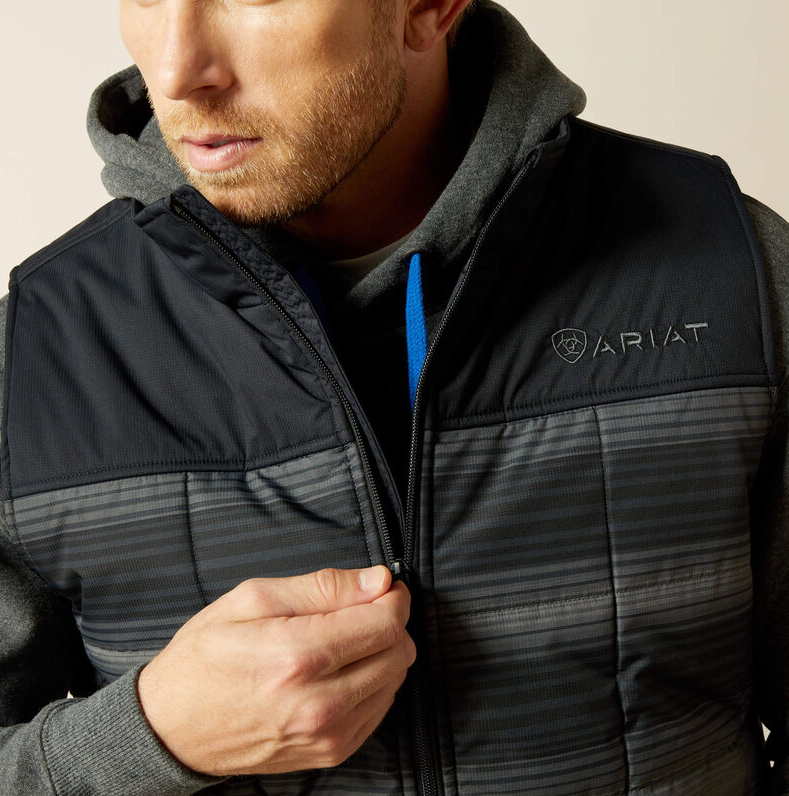 Ariat Crius Insulated Vest - Serape/Black Striped (Men's)