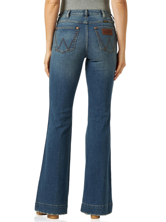 Wrangler® Retro® Premium Trouser Jean High Rise Bailey in the Wash Shelby (Women's)