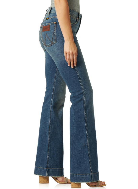 Wrangler® Retro® Premium Trouser Jean High Rise Bailey in the Wash Shelby (Women's)
