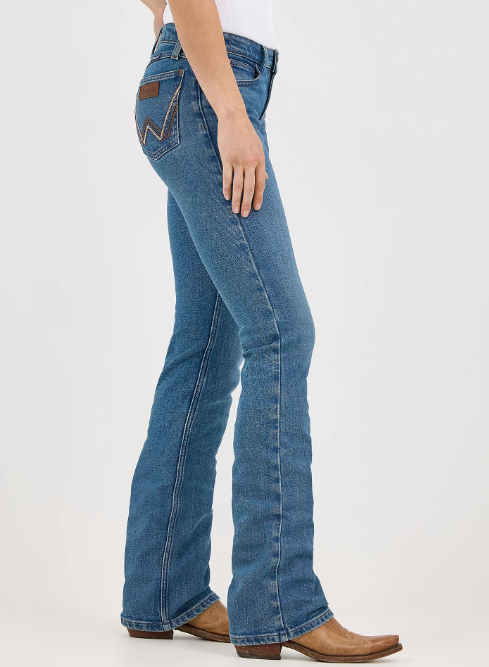 Wrangler Retro® Mae Mid Rise Bootcut Jean in Dahlia (Women's)