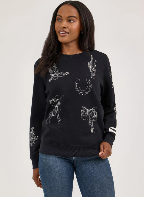 Wrangler Icons Pullover Sweats Shirt (Women's)