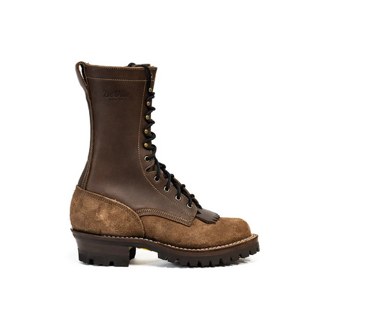 DeVito Boot Co. 10" Bobtail Brown Combo