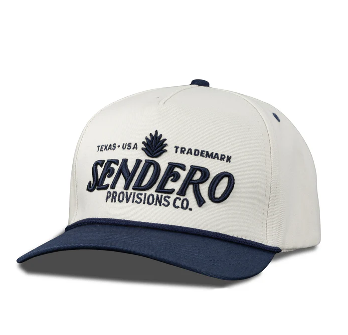Sendero Provisions Logo Hat (Cream/Navy)
