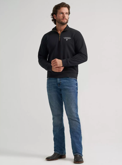 Wrangler Longhorn Wrangler Quarter-Zip Fleece Pullover (Men's)