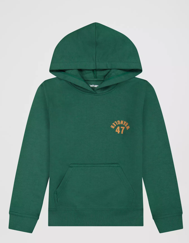 Wrangler Boy's 47 Logo Pullover Hoodie (Youth)