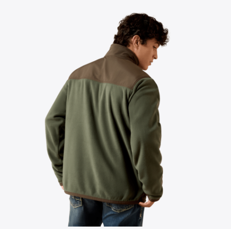 Ariat Basic Fleece Pullover in Thyme Desert (Men's)